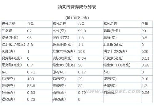 常见陆龟食用植物图谱+成分列表-养龟常识